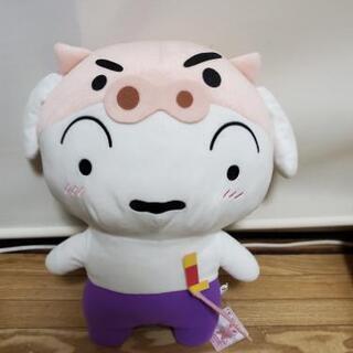 クレヨンしんちゃん　シロ　ぶりぶりざえもえん　ぬいぐるみ　
