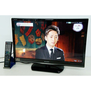 SHARP 24型LED AQUOS LC-24K9＋録画用外付...
