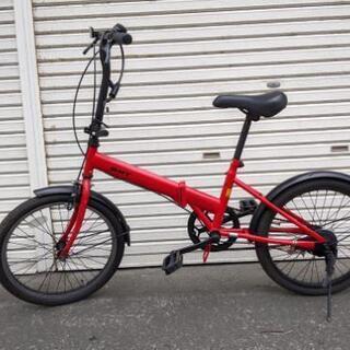 折りたたみ自転車　20型　の画像