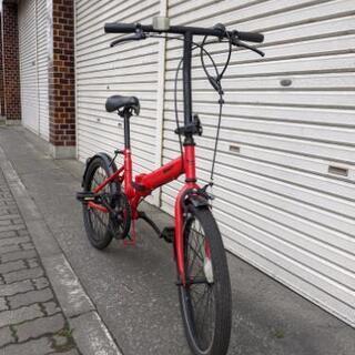 折りたたみ自転車　20型　の画像