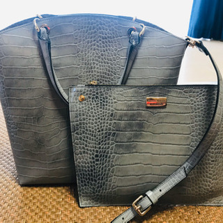 GIANNI NOTARO 2waysバッグ、ポーチ付き