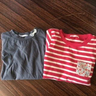 イッカ、GU ほぼ未使用　ロンT 110