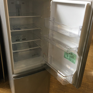 美品 2017年製 MITSUBISHI 三菱 168L冷蔵庫 MR-P17C-S 大き目