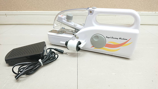  SEWING MACHINE ハンドミシン フット付き 通電OK ソーイングマシン ロイヤル ソーイング マシン 裁縫 ハンドメイド(E766wYGG)