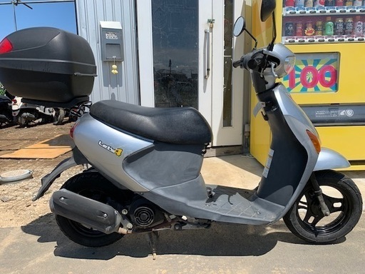 ☆レッツ４☆シルバー☆インジェクション☆格安☆リアBOX☆埼玉県鴻巣より☆