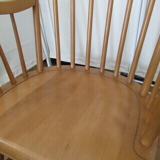 JKN1105/ロッキングチェア/椅子/木製/レトロ/ビンテージ/ヴィンテージ/アンティーク/キツツキマーク/飛騨産業/中古品/の画像