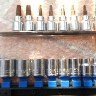 インチ工具色々の画像