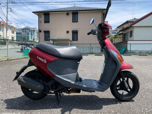 スズキ レッツ4 50 cc 原付 スクーター  本体 機関良好 書類 カギあり 型式　CA41A