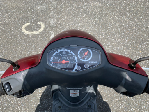 スズキ レッツ4 50 cc 原付 スクーター  本体 機関良好 書類 カギあり 型式　CA41A