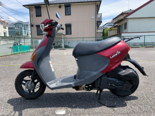 スズキ レッツ4 50 cc 原付 スクーター  本体 機関良好 書類 カギあり 型式　CA41A