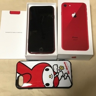 新品に近い iPhone8 PRODUCT red 赤 64GB