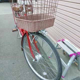 決まりました！札幌市内配達無料！中古26インチ　レッド！