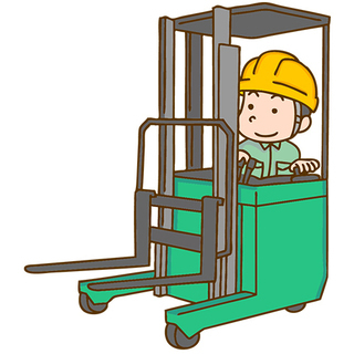 ◆急募☆面接時マスク着用OK◆フォークリフトで作業マン！日勤帯で...
