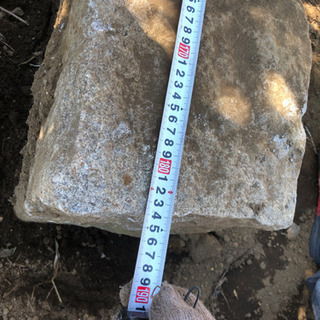 御影石 墓石 大石 引き取り限定の画像