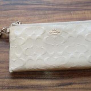 売約済　コーチ　長財布　美品