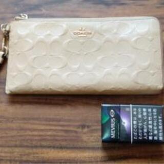 売約済　コーチ　長財布　美品の画像