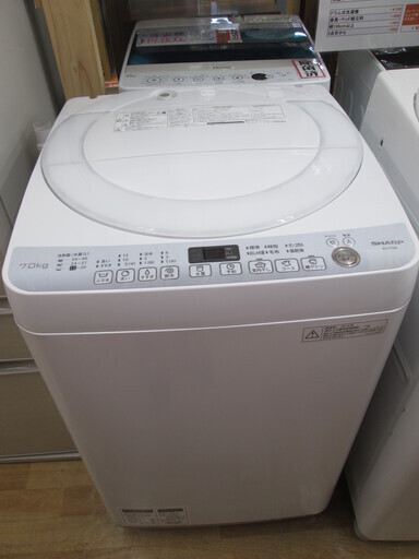 シャープ　洗濯機　ES-T709　2016年式　7ｋｇ