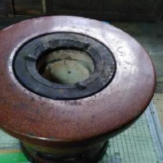 陶器製 練炭火鉢 七輪込みの画像