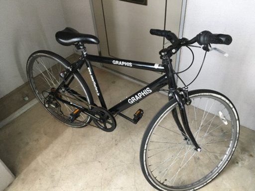 自転車　クロスバイク　6段階切り替え　使用期間　半年