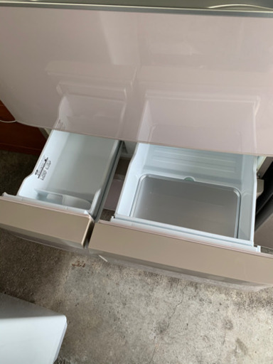 美品　TOSHIBA　VEGETA　冷凍冷蔵庫　481L　フレンチドア(観音開き)　6ドア　GR-G48FS(P)　2014年製　パー