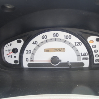 車検2年付！福岡県内名義変更無料！支払い総額190,000円！走行8万キロ代！　キーレス　ＣＤ付　パープル　 修復歴無し！の画像