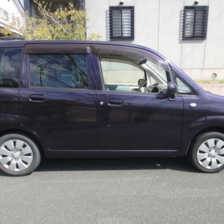 車検2年付！福岡県内名義変更無料！支払い総額190,000円！走行8万キロ代！　キーレス　ＣＤ付　パープル　 修復歴無し！の画像