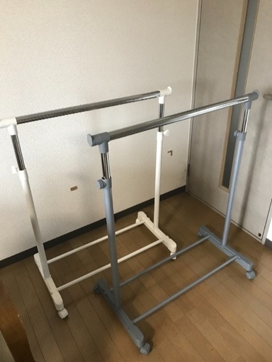2組ハンガーパイプ