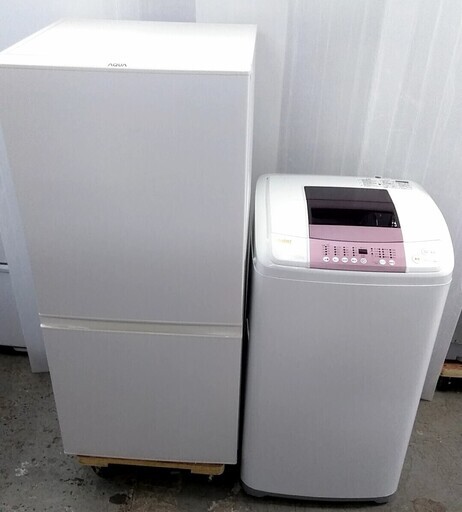 配達設置　生活家電セット　少し大きめ　冷蔵庫　洗濯機　新生活に