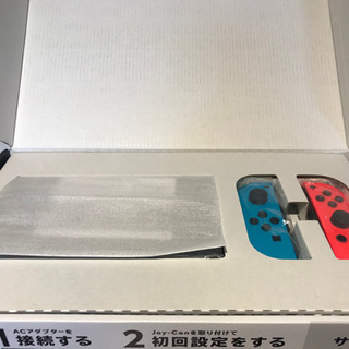 Nintendo switchネオンカラー(取引確定)の画像