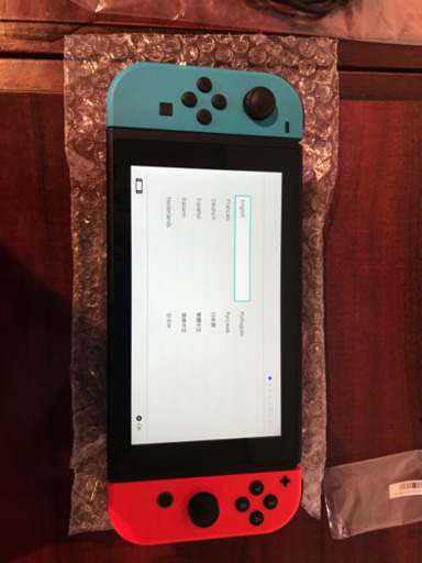 Nintendo switchネオンカラー(取引確定)