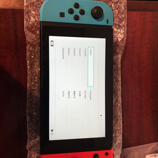 Nintendo switchネオンカラー(取引確定)の画像