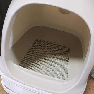 (お取引中です)にゃんとも清潔トイレ、砂とシートセット