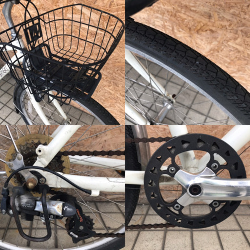 LOUISGARNEAU ルイガノ  LGS-TR2 ミニベロ 7速ギア 街乗り 通勤・通学に