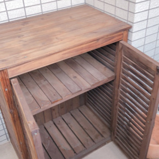 屋外 ルーバー 物置 の画像