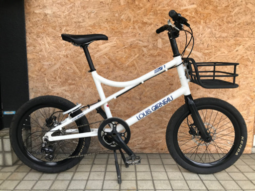 LOUISGARNEAU ルイガノ  LGS-MV1カスタム ミニベロ カーボンフォーク.油圧ディスクブレーキ.10速ギア他
