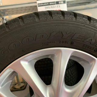 【中古】スタートドレスタイヤ&ホイール４本セット　155/65R13の画像