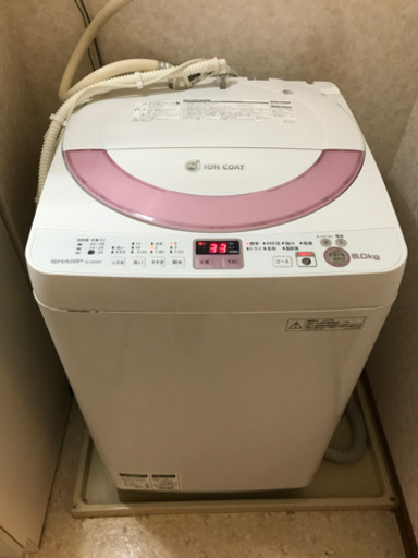 洗濯機☆シャープ☆中古☆直接引き渡し☆清水町☆