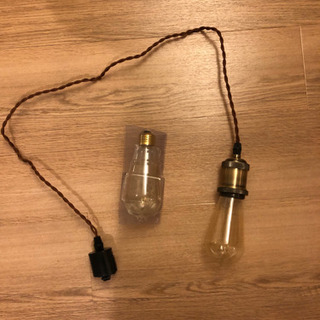 ペンダントライト 裸電球 