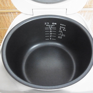 タイガー 炊飯器 マイコン エコ炊き 調理メニュー付き 炊きたて 5.5合 JBH-Gの画像