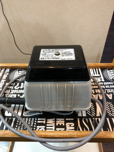 美品　屋内使用　安永エアーポンプ　LP-40A