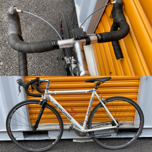 ☆ジモティ割あり☆ 自転車 クリーム、ブラウン、シルバー