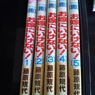（マンガ）お嫁に行けない！全５巻の画像