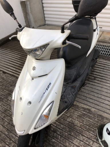 アドレス125 バイク　3万キロ