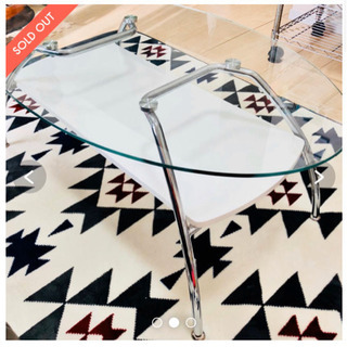 ニトリのセンターテーブルガラス天板