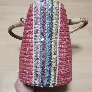 【美品】かごバッグの画像