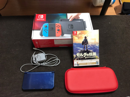 任天堂 Switch 本体+ソフト3種+3DSLL