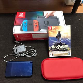 任天堂 Switch 本体+ソフト3種+3DSLL