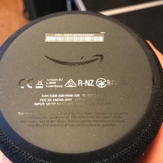 Amazon Echo dotの画像