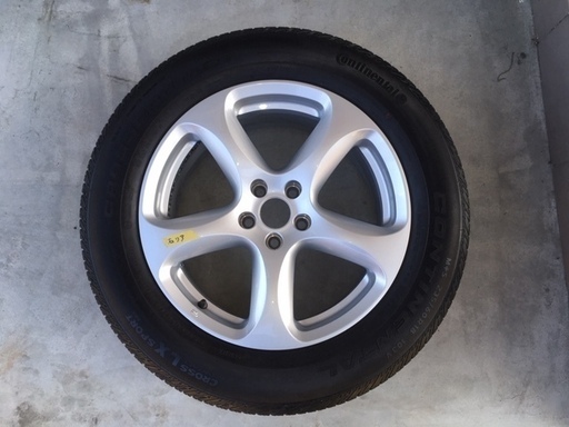 美品 アルファロメオ ステルヴィオ 純正 アルミホイール 18インチ 8J +34 5H 5 PCD110 235/60R18