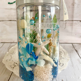 ⭐️母の日にもピッタリなキッチンボトル⭐️海の画像